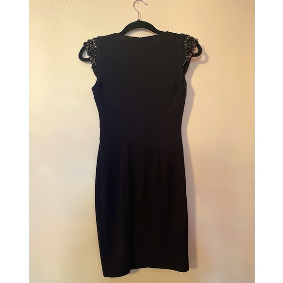 XOXO Black Dress with Mini Cap Sleeve - Picture 2 of 6